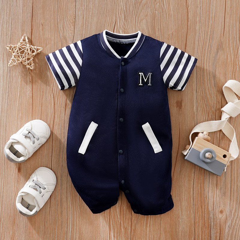 Baby Nursery Embroidery - 0-18 Baby Overall Casual Brief Stickerei