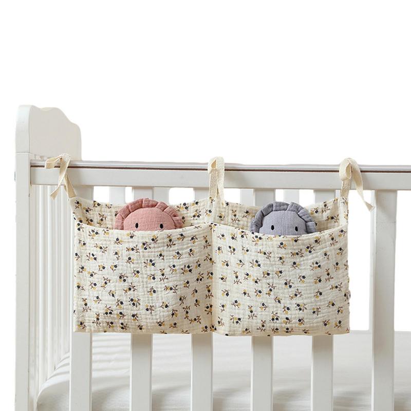 Diaper Caddy Organizer - Babybett-Organizer, Kinderbett, Caddy, Bett, Aufbewahrungstasche, 2