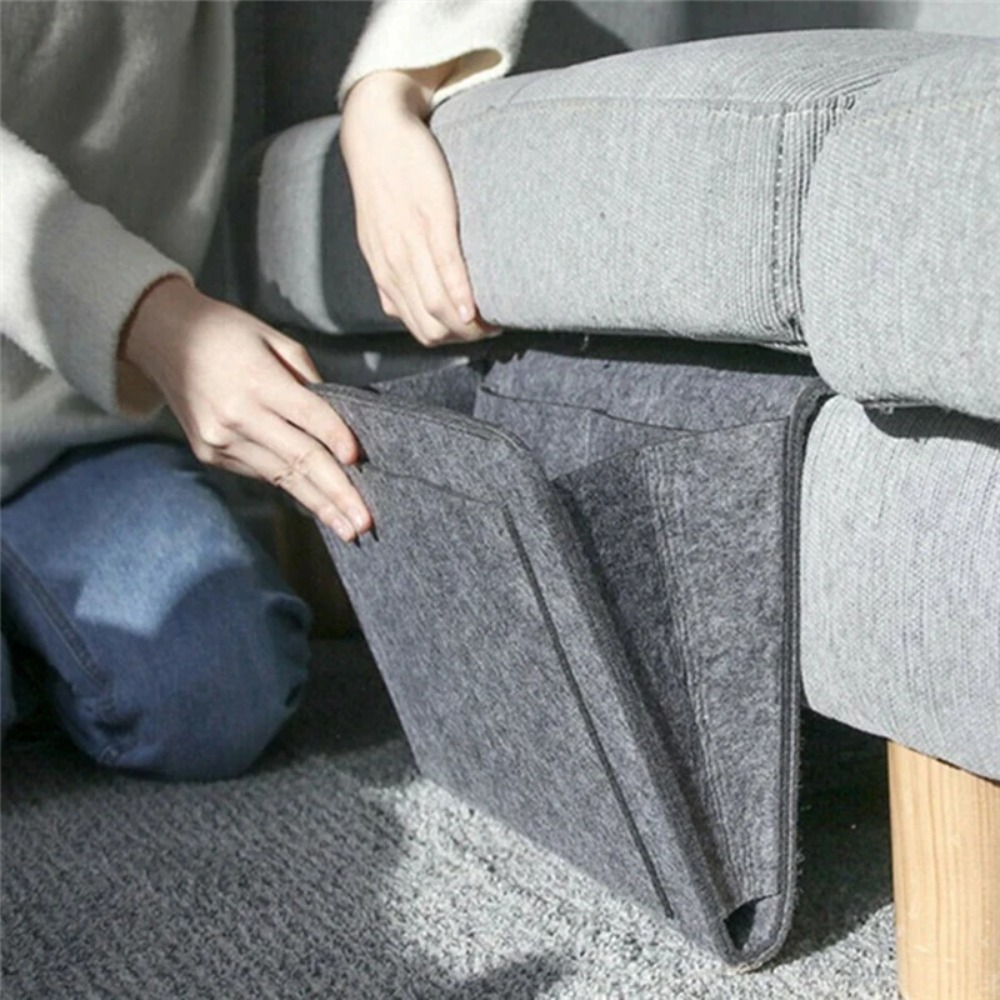 Baby Nursery Shelf - Babybett-Hängeorganizer Filz-Aufbewahrungstaschen für Couch und Bett
