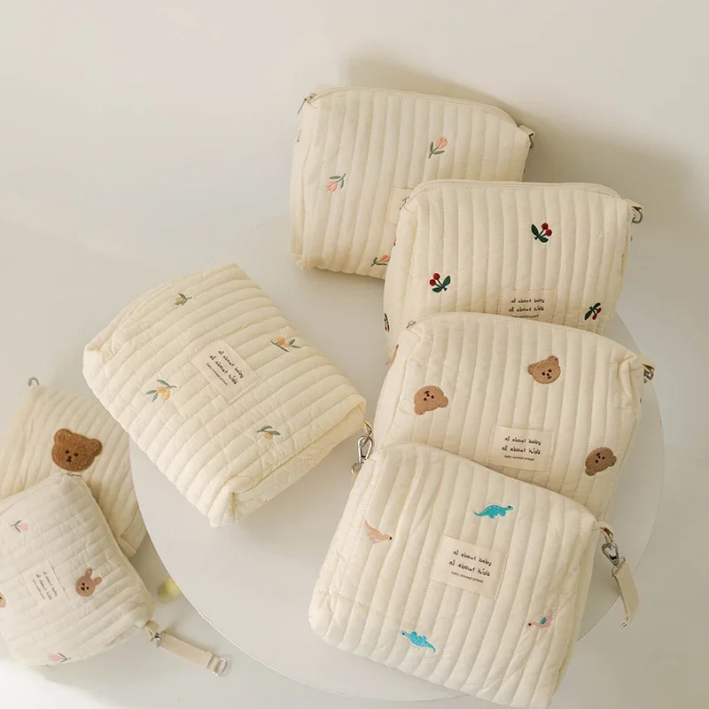 Diaper Caddy Organizer - Ins Baumwoll-Wickeltasche für Kinderwagen, Hängetasche für