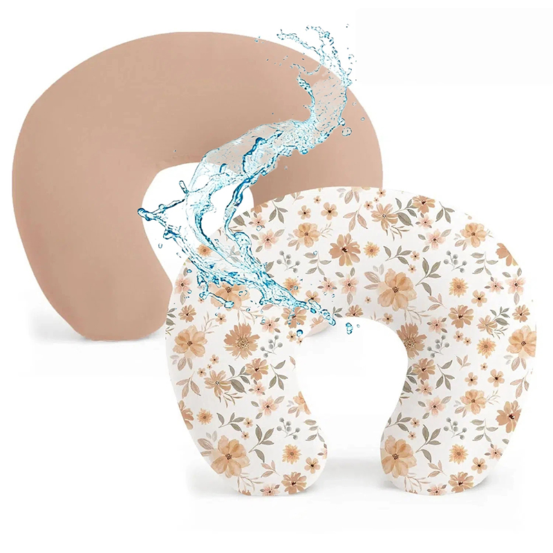 Nursing Cover Breastfeeding - 2 Stück Wasserdichte Stillkissenbezüge Dehnbare Abdeckungen