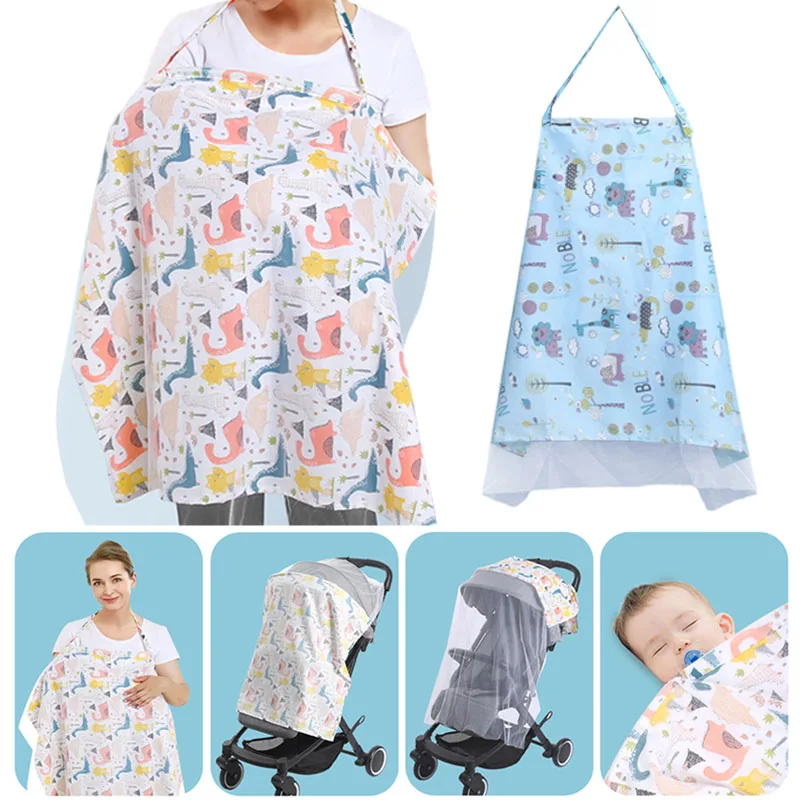 Nursing Cover Breastfeeding - 100% Baumwolle Baby Fütterung Pflege umfasst