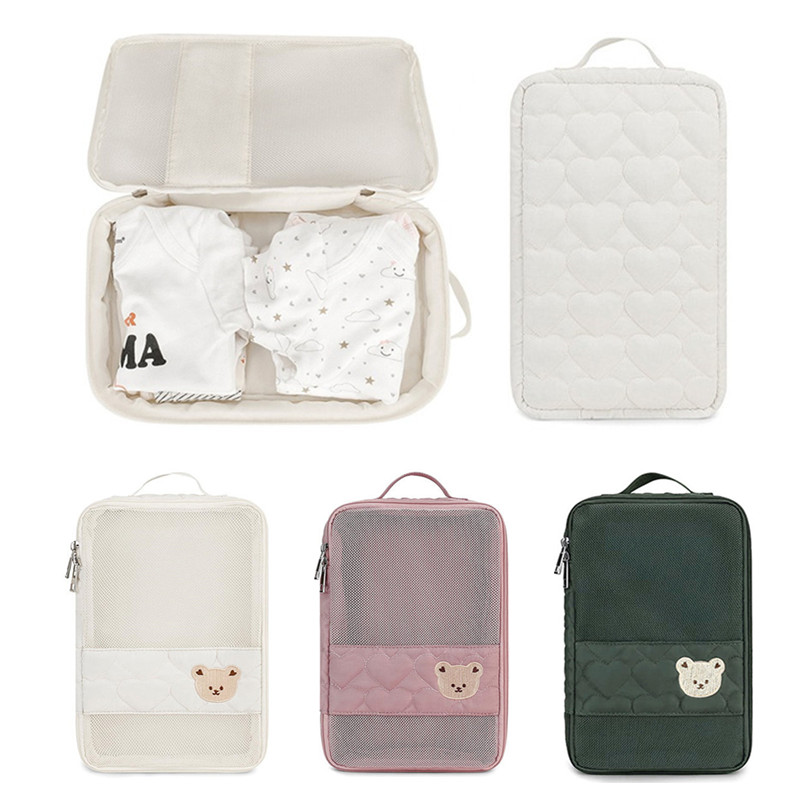 Diaper Caddy Organizer - Tragbare Baby-Wickeltasche Wasserdichter Organizer für Babyartikel