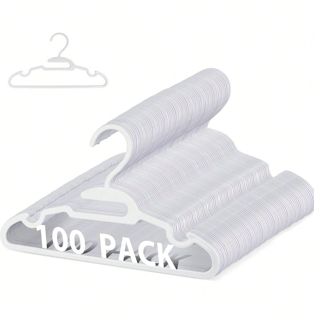 Baby Nursery Kids - 70 100er-Pack Kinderbügel aus Kunststoff für