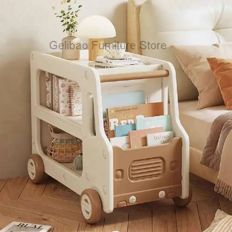 Baby Nursery Shelf - Bücherregal Montessori Bücherregal Bibliothek Kinder Bücherregale