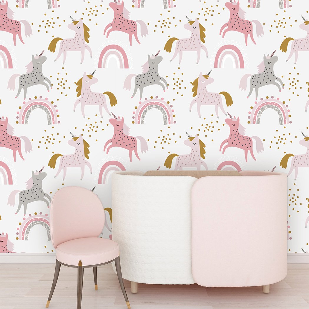 Kindergarten Tapete Baby Mädch – Baby Nursery Jungle Animals Bewertung und Preis