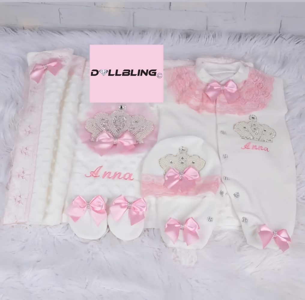 Dollbling Neugeborenes Baby, 4 – Baby Nursery Embroidery Bewertung und Preis
