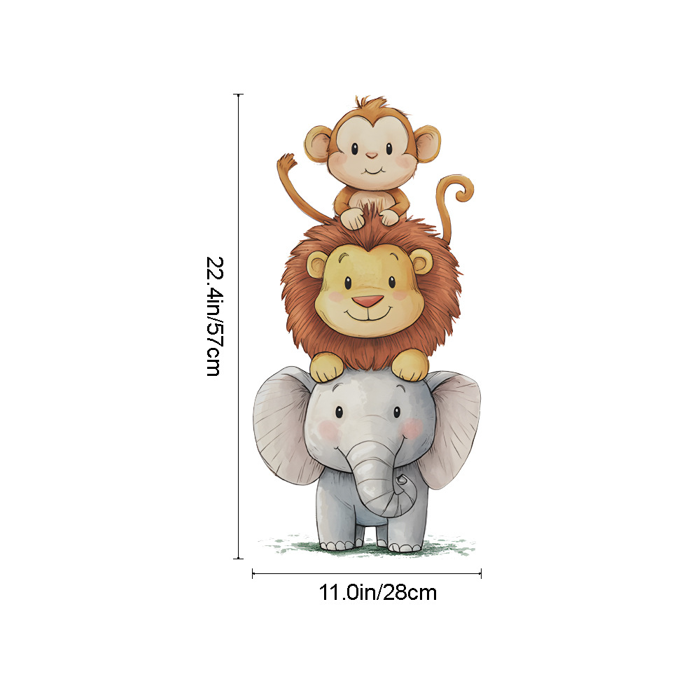 Niedliche Waldtier-Wandaufkleb – Baby Nursery Wallpaper Bewertung und Preis
