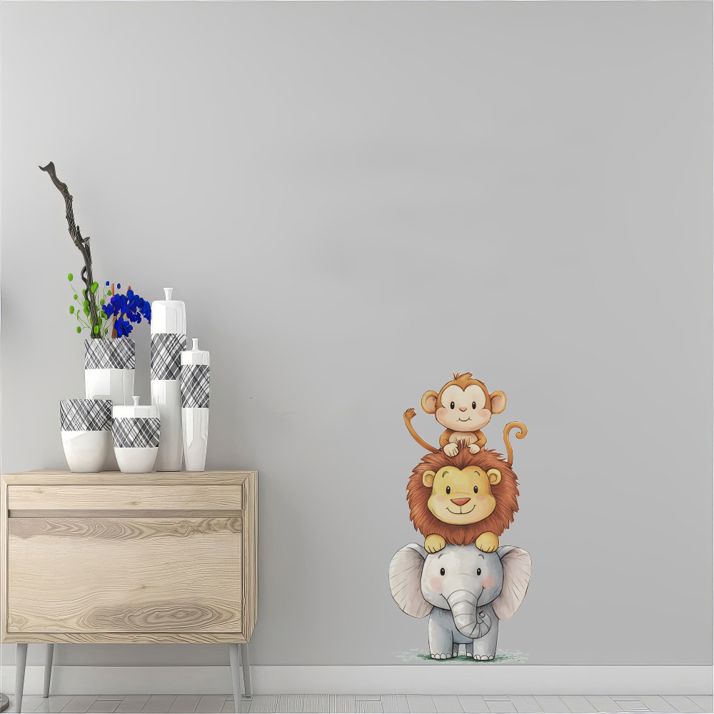 Niedliche Waldtier-Wandaufkleb – Baby Nursery Wallpaper Bewertung und Preis