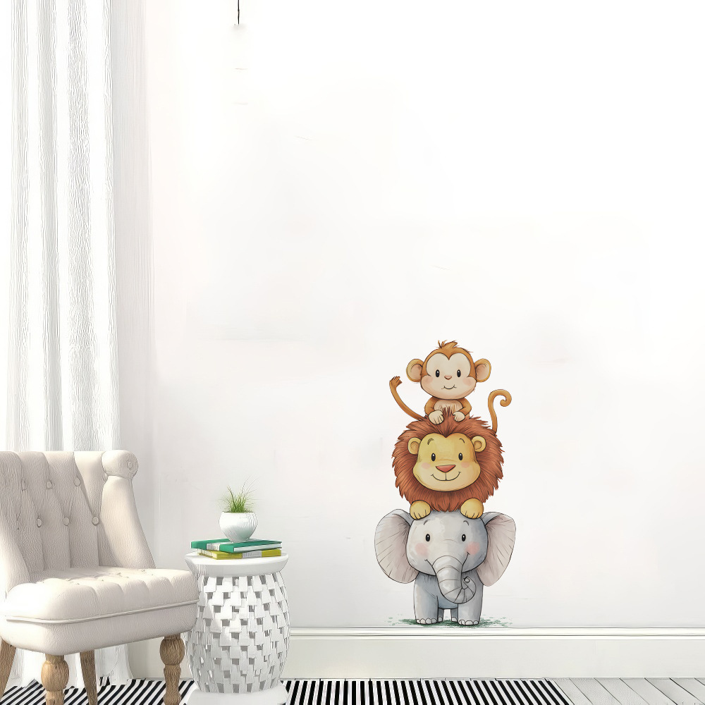 Niedliche Waldtier-Wandaufkleb – Baby Nursery Wallpaper Bewertung und Preis
