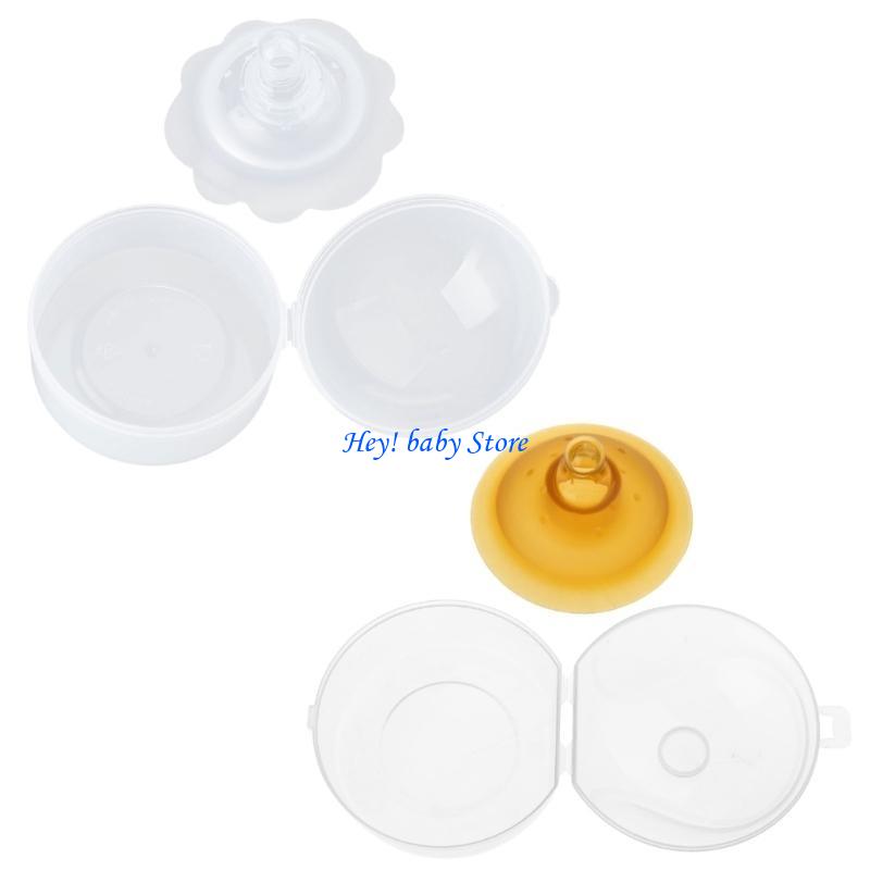 Q1FE Doppelschicht Silikonnipp – Nursing Cover Breastfeeding Bewertung und Preis