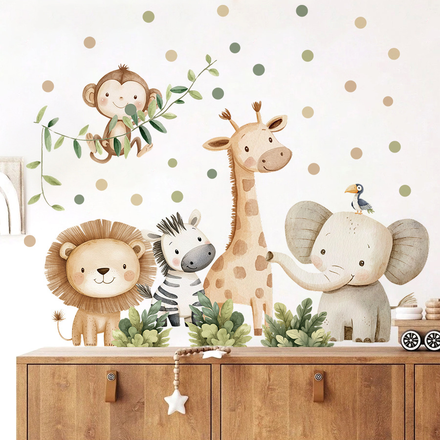 Boho Waldtiere Wandaufkleber f – Baby Nursery Wallpaper Bewertung und Preis