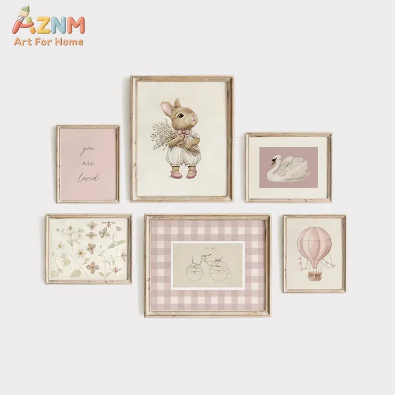 AZNM Boho Bunny Heißluftballon – Baby Nursery Vintage Decor Bewertung und Preis