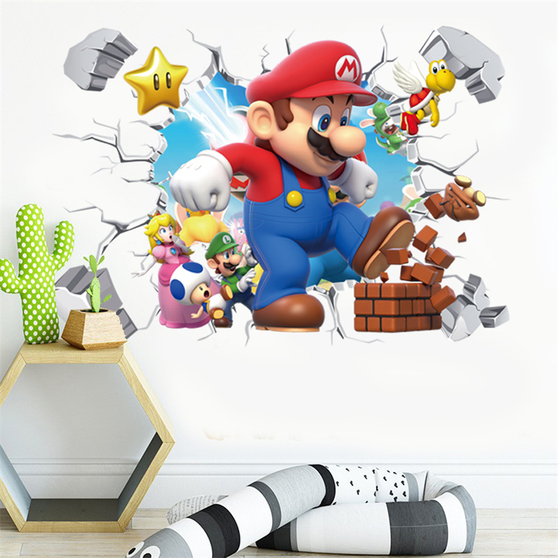 3D Cartoon Anime Spielcharakte – Baby Nursery Wallpaper Bewertung und Preis