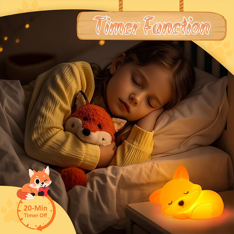 Niedliche Fuchs-Nachtlampe aus – Baby Nursery Equipment Bewertung und Preis