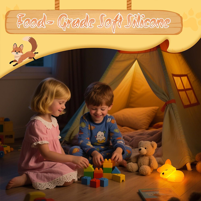 Niedliche Fuchs-Nachtlampe aus – Baby Nursery Equipment Bewertung und Preis