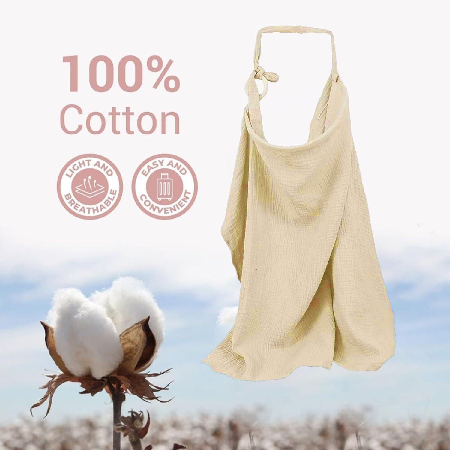 Musselin-Stilldecke für das St – Nursing Cover Breastfeeding Bewertung und Preis