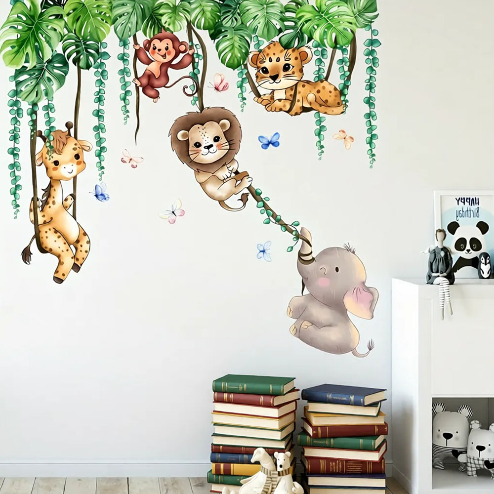 Wasserfarben-Wandtattoo mit Ds – Baby Nursery Wallpaper Bewertung und Preis