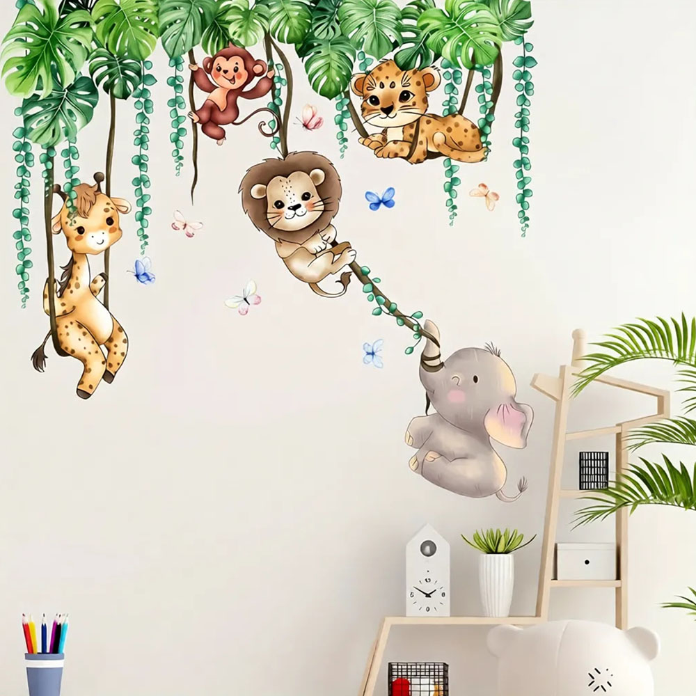 Wasserfarben-Wandtattoo mit Ds – Baby Nursery Wallpaper Bewertung und Preis