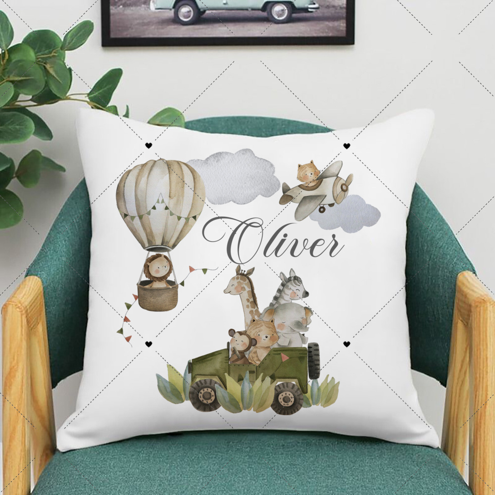 Personalisierter Waldtier-Druc – Baby Nursery Jungle Animals Bewertung und Preis
