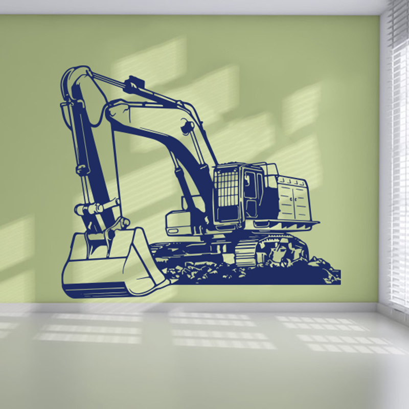 Große schwere Equipmen Bagger  – Baby Nursery Wallpaper Bewertung und Preis