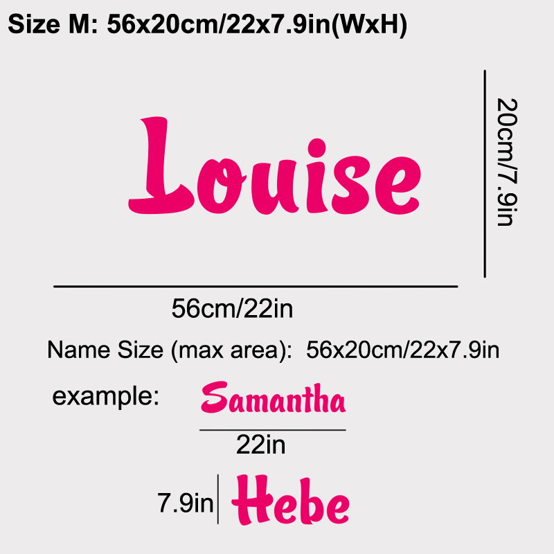 Personalisierter Namens-Vinyl- – Baby Nursery Wallpaper Bewertung und Preis
