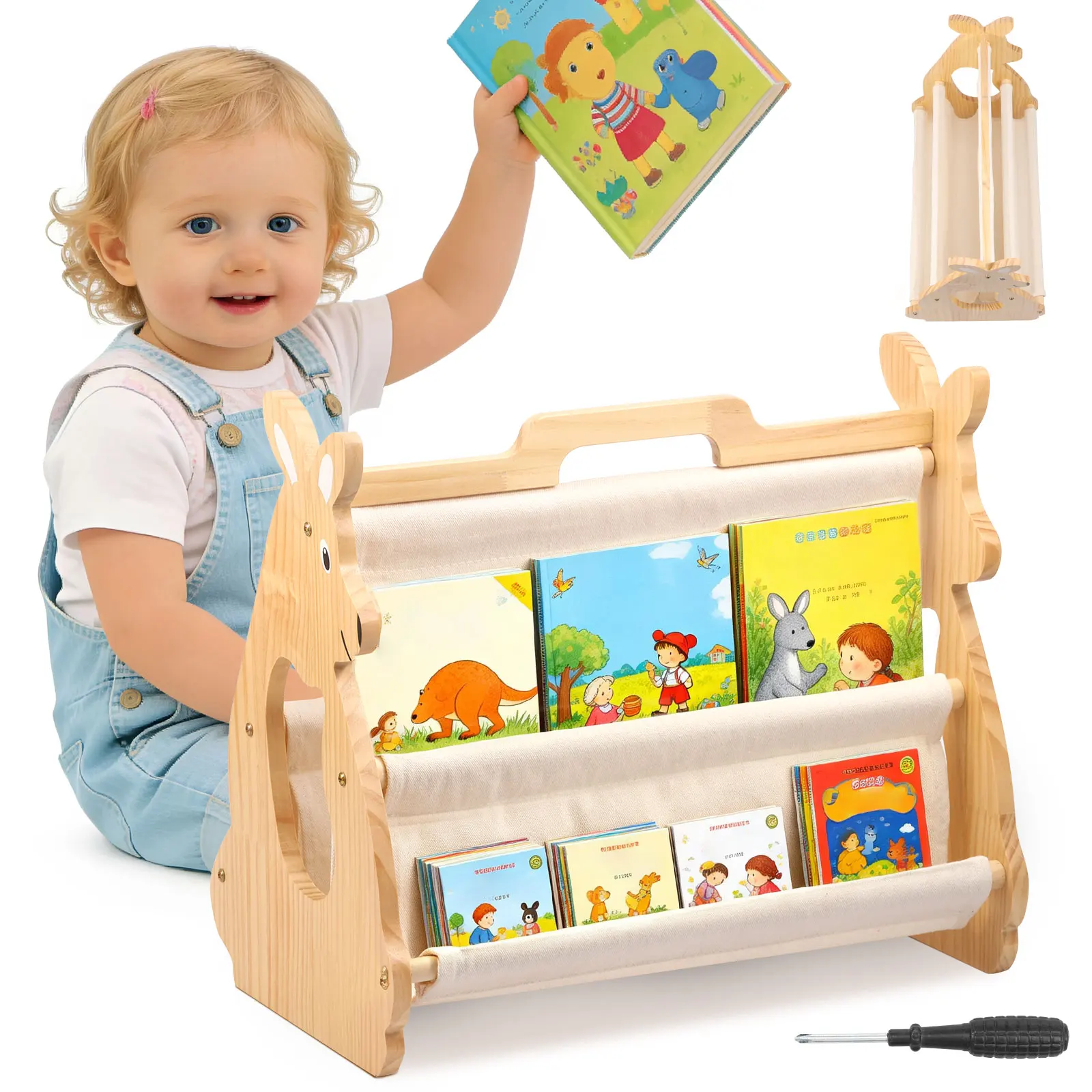 Kinder-Bücherregal Kleinkind-B – Baby Nursery Shelf Bewertung und Preis