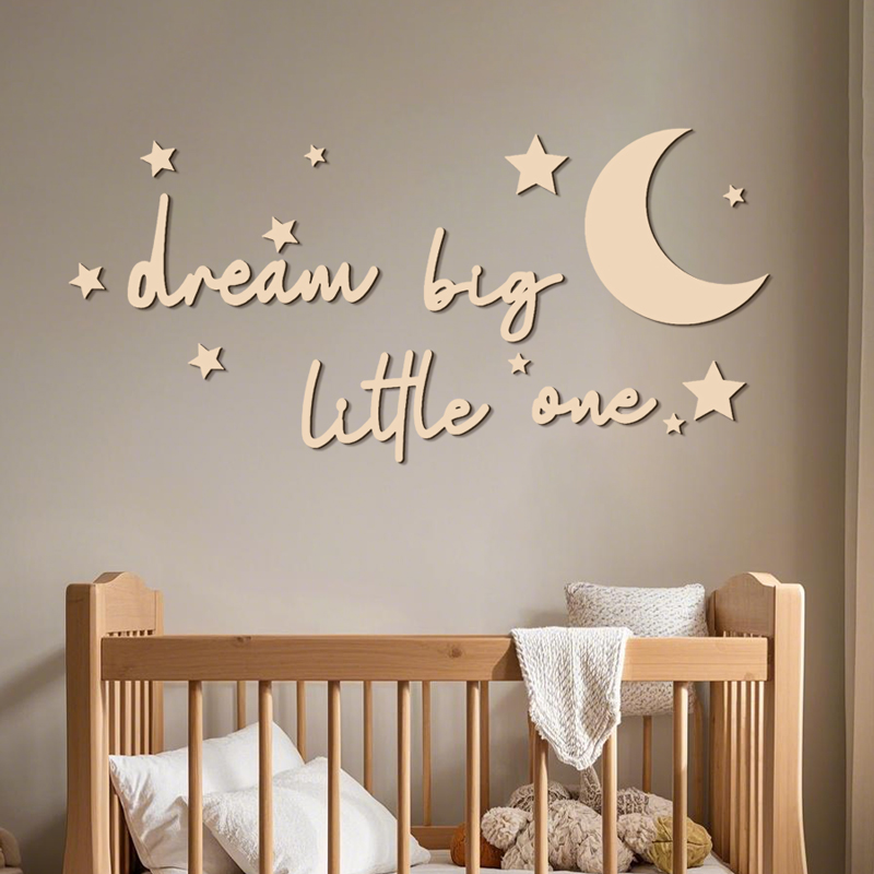 Dream Big Little One Holzschil – Baby Nursery Letters Bewertung und Preis