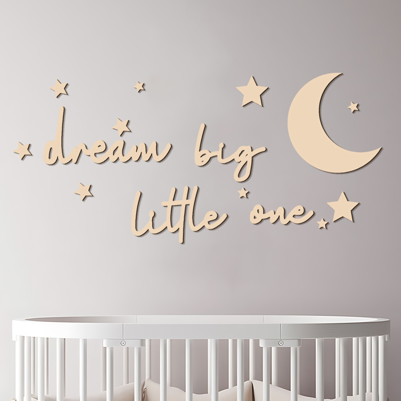 Dream Big Little One Holzschil – Baby Nursery Letters Bewertung und Preis