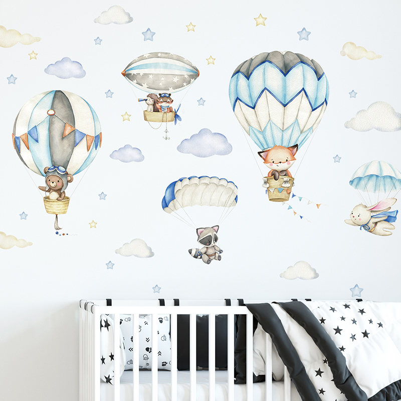 Cartoon Niedliche Tiere Heißlu – Baby Nursery Wallpaper Bewertung und Preis