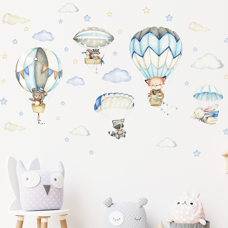 Cartoon Niedliche Tiere Heißlu – Baby Nursery Wallpaper Bewertung und Preis