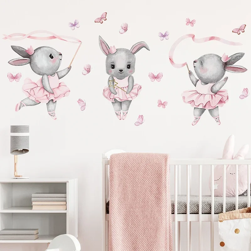 Handbemalte Ballett-Häschen-Ka – Baby Nursery Water Bewertung und Preis