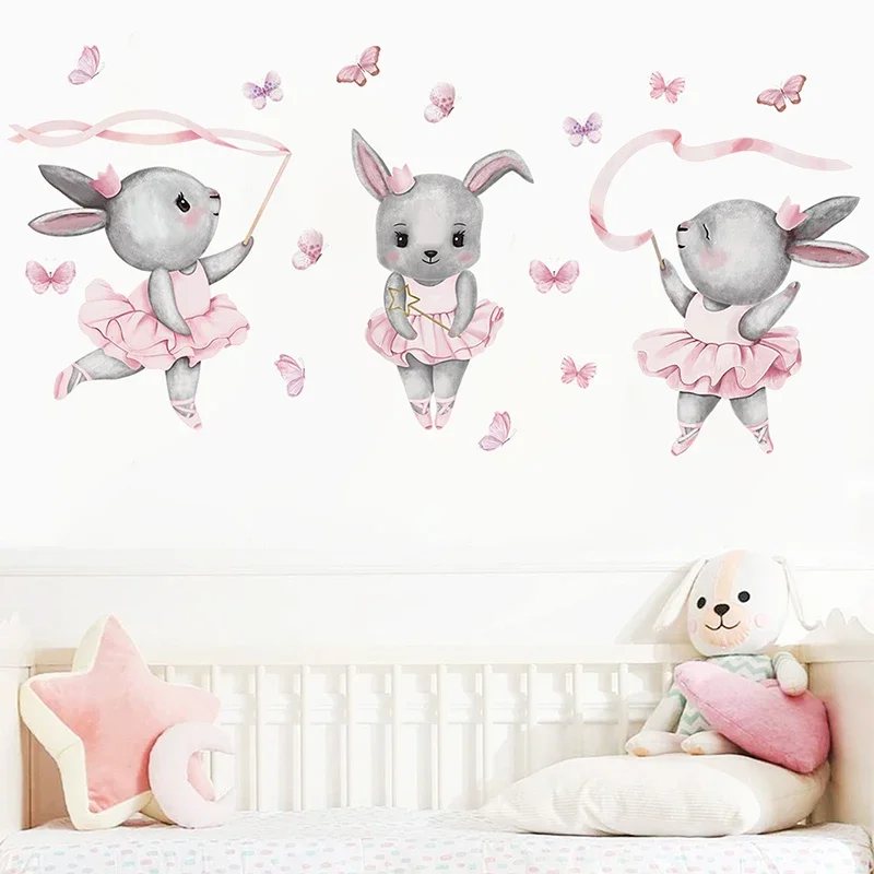 Handbemalte Ballett-Häschen-Ka – Baby Nursery Water Bewertung und Preis