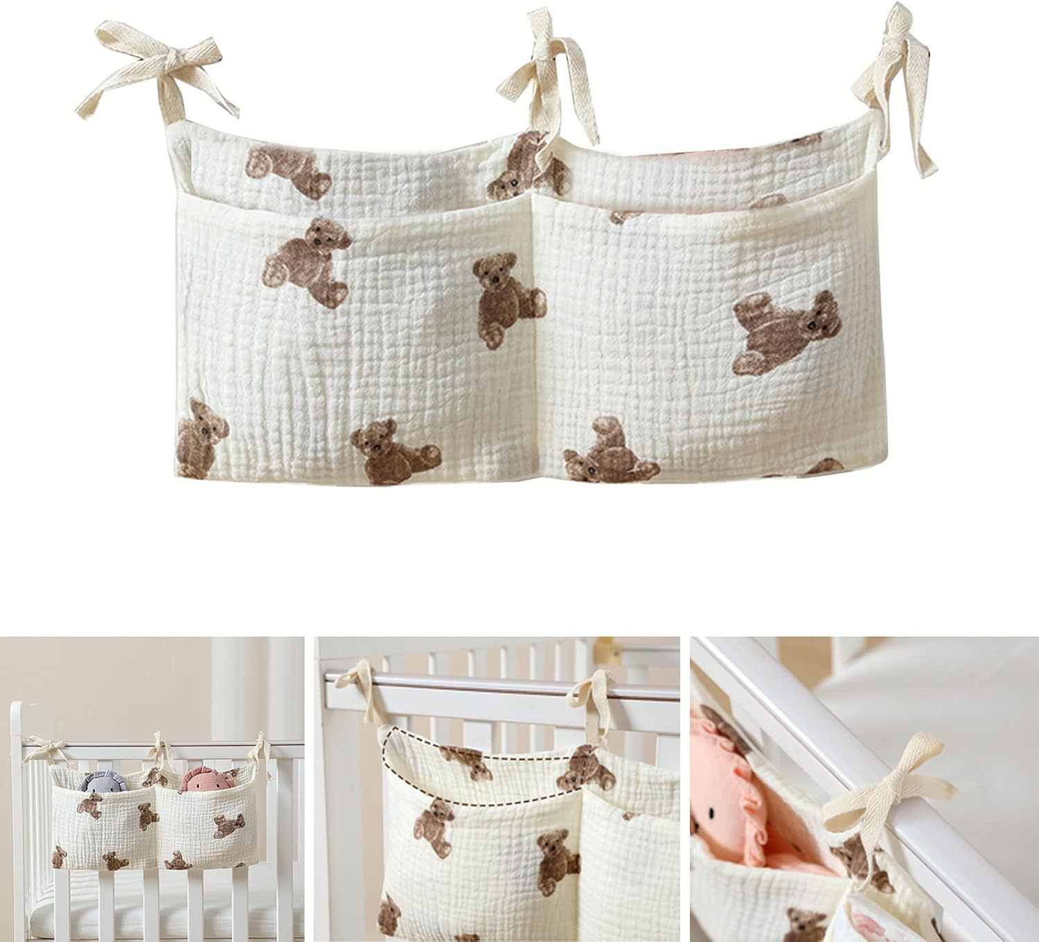 Babybett-Organizer, Kinderbett – Baby Nursery Shelf Bewertung und Preis