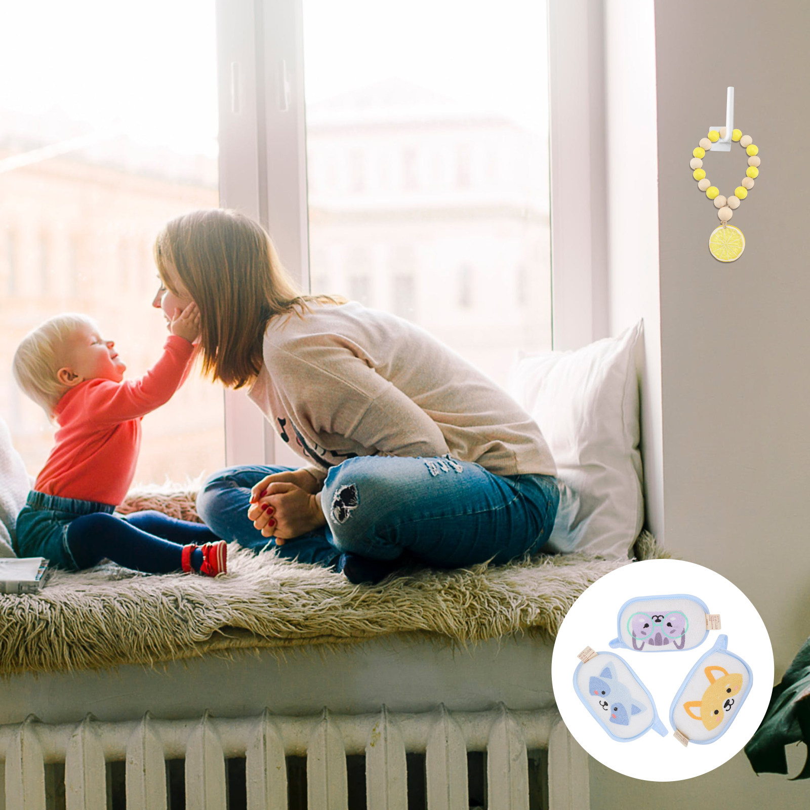 1 Stück Holzperlen-Girlande De – Baby Nursery Layout Bewertung und Preis