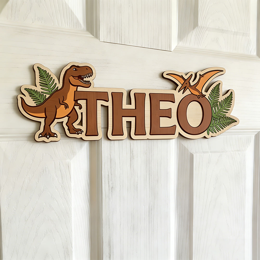 Personalisiertes Dinosaurier-N – Baby Nursery Kids Bewertung und Preis