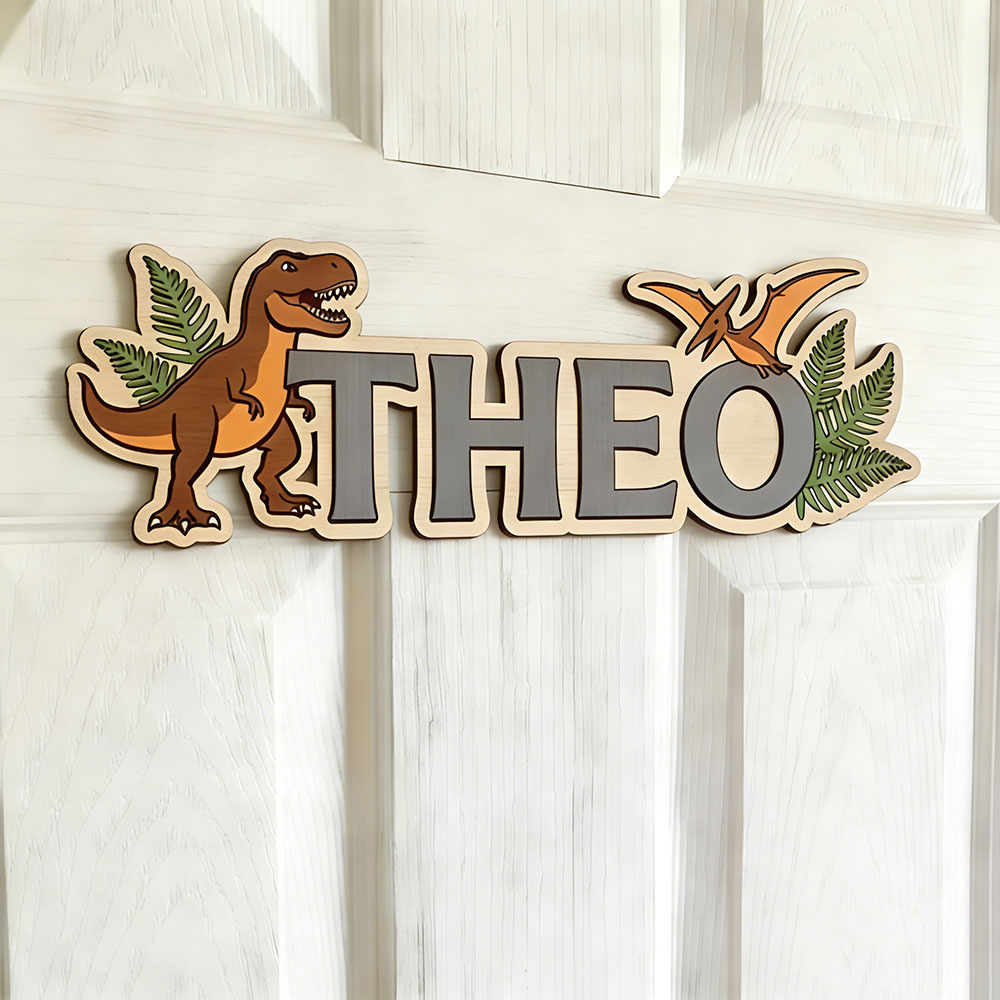 Personalisiertes Dinosaurier-N – Baby Nursery Kids Bewertung und Preis