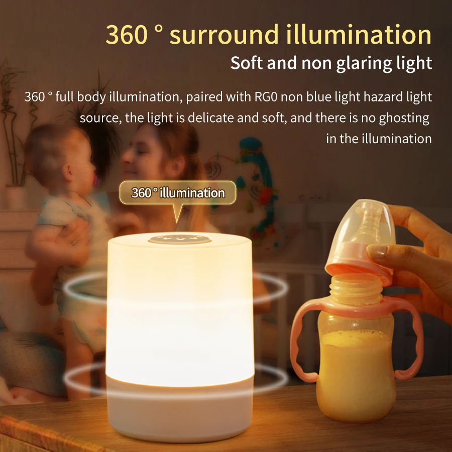 Wiederauf lad bares LED-Nachtl – Baby Nursery Equipment Bewertung und Preis