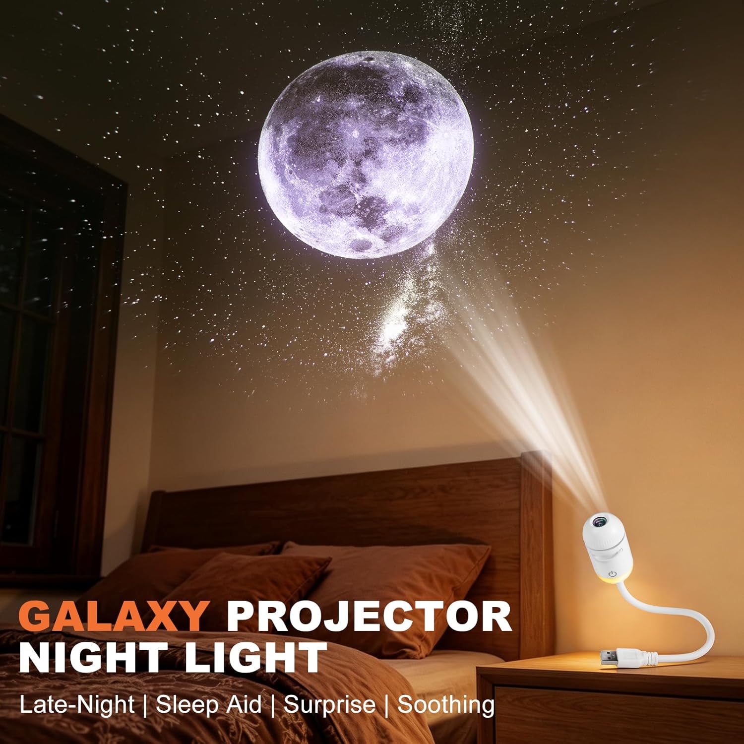 2-in-1 Mini-Galaxie-Sternproje – Night Light Projector Stars Bewertung und Preis