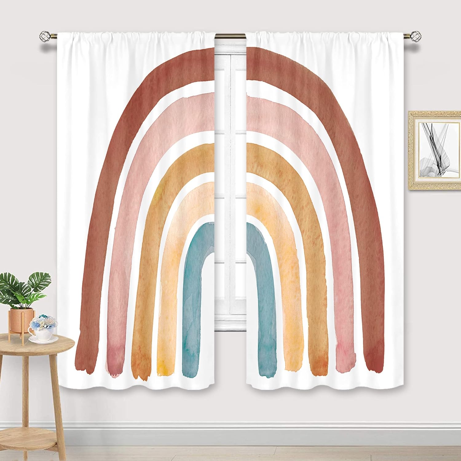 Kinder Boho Regenbogen Vorhäng – Baby Nursery Vintage Bewertung und Preis