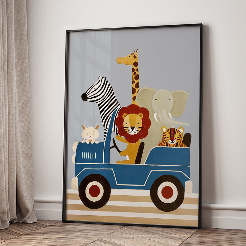 Lustige Cartoon-Tier Auto Ball – Baby Nursery Kids Bewertung und Preis