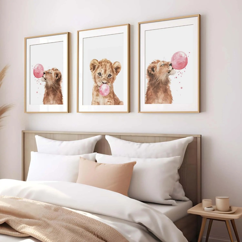Löwenbaby Kinderzimmer Wandkun – Baby Nursery Animal Theme Bewertung und Preis