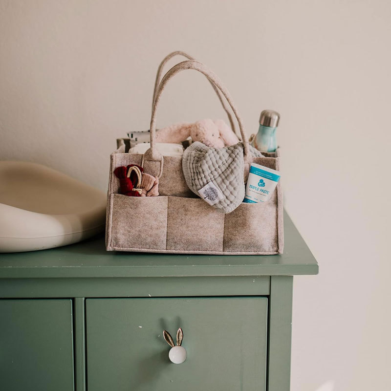 Windel-Caddy – Aufbewahrungsbe – Baby Nursery Shelf Bewertung und Preis