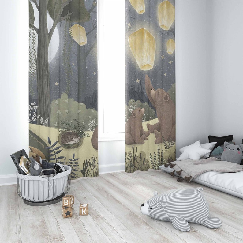 Wald Kinderzimmer Vorhänge Tie – Baby Nursery Youtube Bewertung und Preis