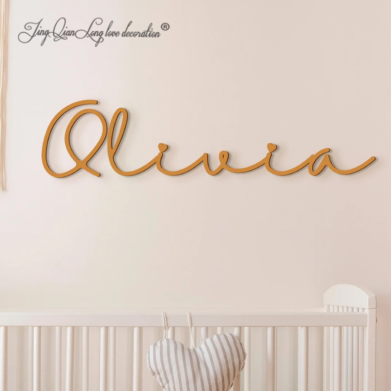 Personalisiertes Holz-Namenssc – Baby Nursery Letters Bewertung und Preis