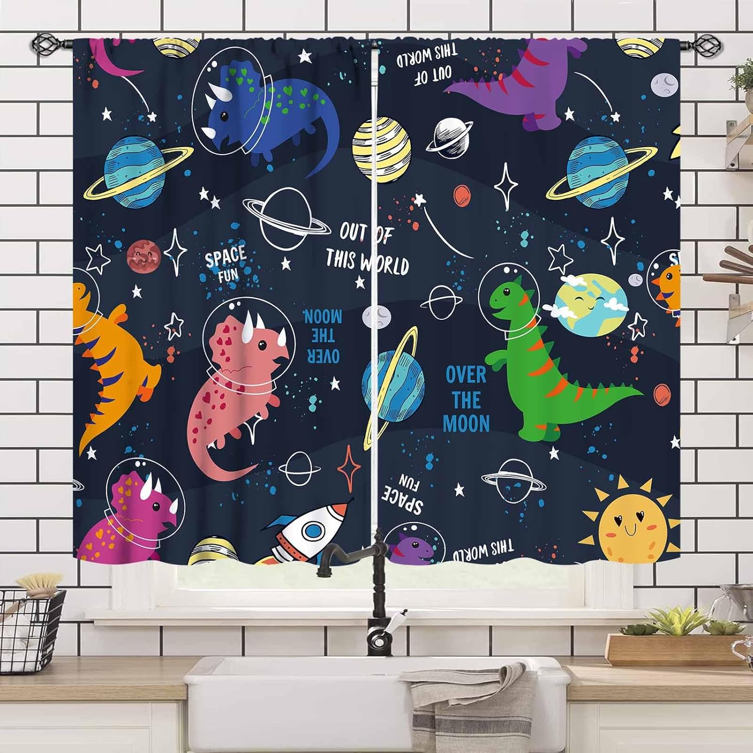 Dinosaurier-Vorhänge für Kinde – Baby Nursery Animal Theme Bewertung und Preis