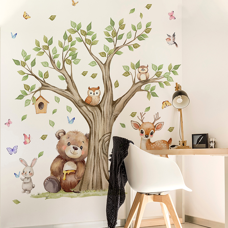 Cartoon Dschungel Tiere Park W – Baby Nursery Jungle Animals Bewertung und Preis