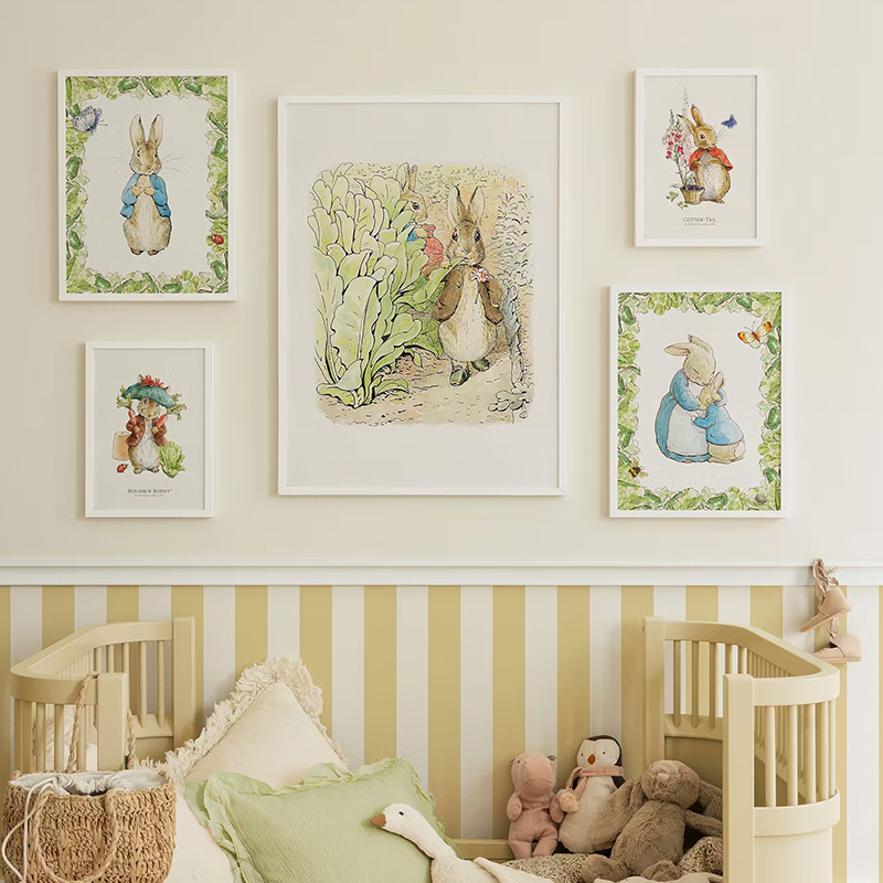 1 Stück rahmenloser dekorative – Baby Nursery Vintage Bewertung und Preis